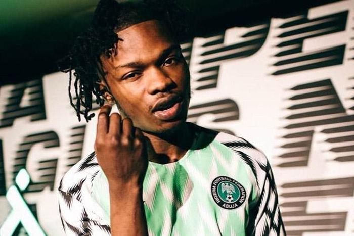 Naira Marley in the video for 'Issa Goal' which features rappers, Olamide and Lil Kesh. (YouTube/Naira Marley)