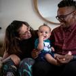 Cheryl, 31, (L) and Mpho Mojapelo, 35, (R) represent exceptions to the norm as a white woman married to a black man in South Africa