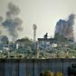Israel launched a wave of strikes on Gaza after it said Palestinian militants in the Strip fired hundreds of rockets into Israeli territory