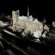 Art professor Andrew Tallon's laser scan of the Notre-Dame cathedral