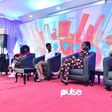 L-R: A cross-section of the panel on artists and record labels from ECHO Music conference 2019; Chidera Muoka, (Editor-In-chief, Guardian Life); Moonchild Sanelly; Aibee Abidoye (Vice President, Chocolate City); Temilade Adeniji (from Warner Music) and...