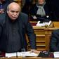 Greek parliament speaker Nikos Voutsis (pictured October 2015) said the demands for German war crime reparations "are always active"