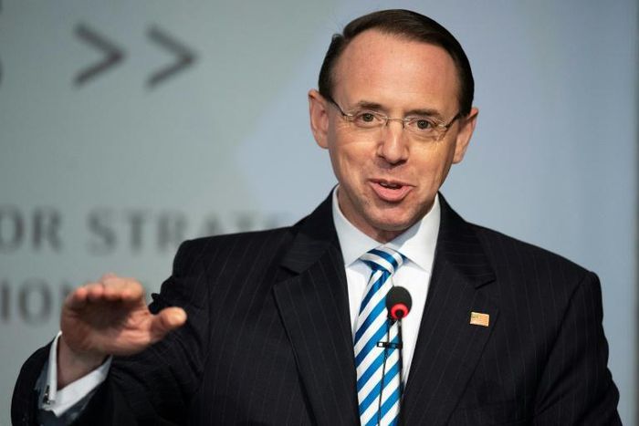 Deputy Attorney General Rod Rosenstein will step down on May 11 in the wake of the release of Special Counsel Robert Mueller's final report on the Russia meddling investigation