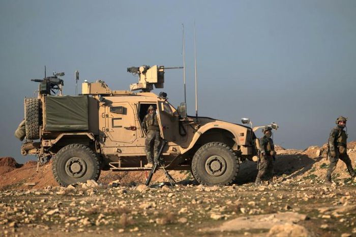 US special forces in the fight for Mosul in February 2017