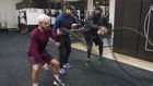 Zac Efron Tries Training Like an NFLer