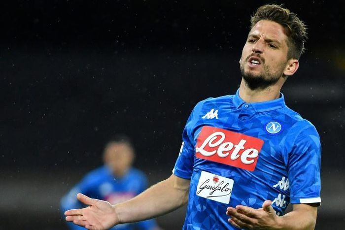 Belgian forward Dries Mertens has scored 82 league goals for Napoli.