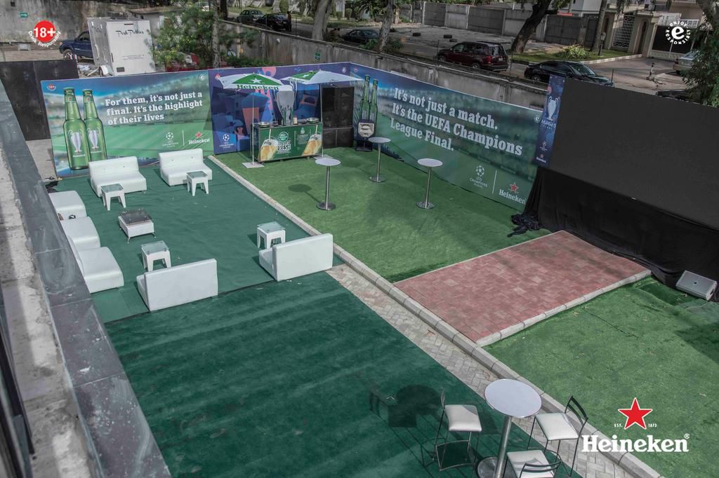 Lagos Heineken House Reopens For UCL Final