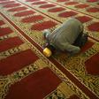 A man prays at the Dawatagaha Jumma Masjid mosque in Colombo. Sri Lankan Muslim groups say they warned authorities about the increased radicalisation of Easter Sunday attack ringleader Zahran Hashim