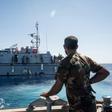 France's defence minister said the donation of six boats was to help the Libyan coastguard "in the fight against illegal immigration"