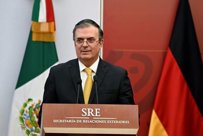 Mexican Foreign Minister Marcelo Ebrard (pictured May 2, 2019) told reporters that "unless you invest in Central America on a major scale...the flow of migrants isn't going to change"