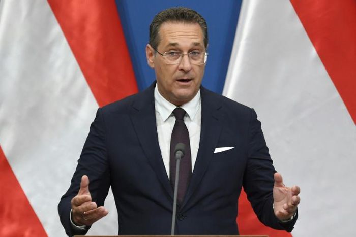 Austria's opposition has called for the resignation of far-right leader and Vice-Chancellor Heinz-Christian Strache