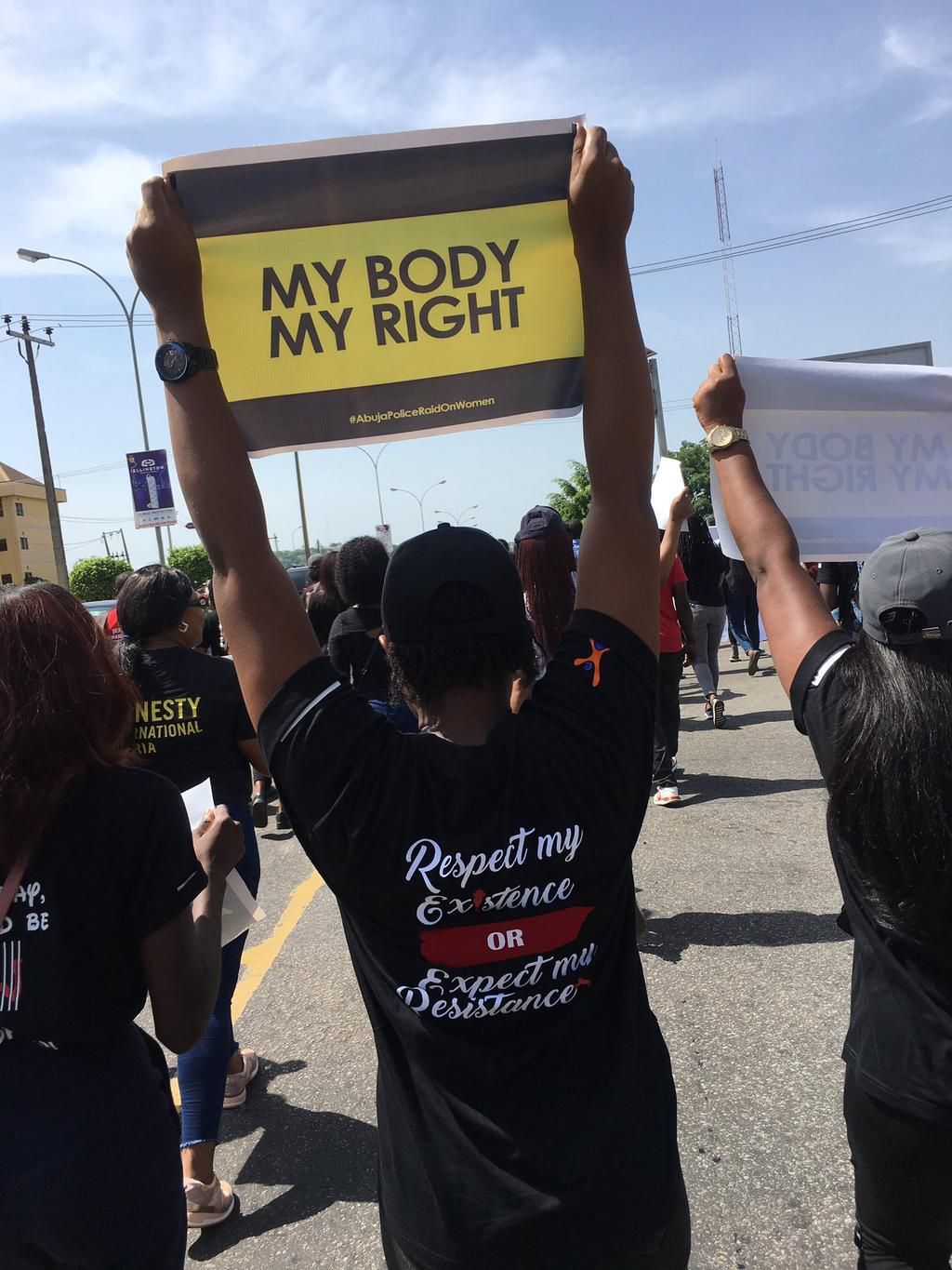 Martin Obono (left) tells Federal Government to legalise prostitution.