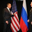 Pompeo (r) and Russian cunterpart Sergei Lavrov have urged each other's country to get out of Venezuela