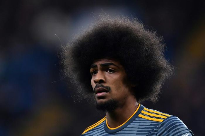 Leicester City's midfielder Hamza Choudhury