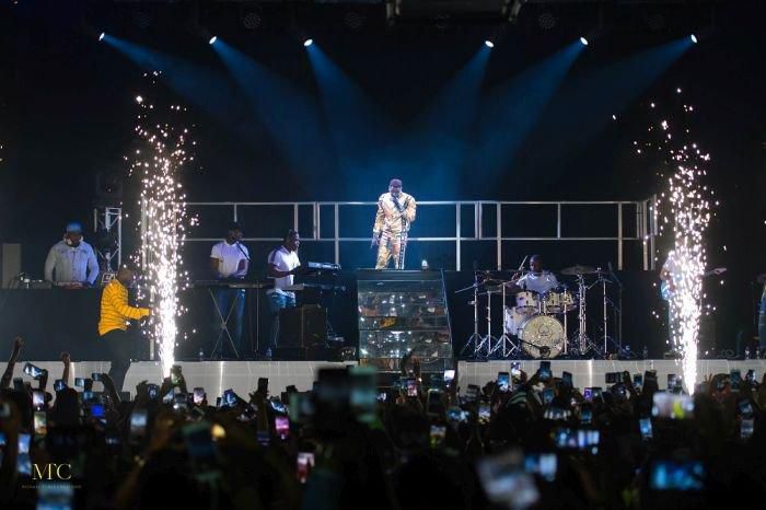 Kizz Daniel serenades 'Indigo at the O2.' (Within Nigeria)