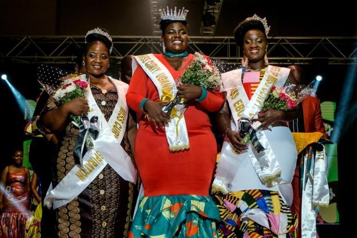 Nasasi Belinda wins the "Miss Curvy" beauty pageant in Kampala
