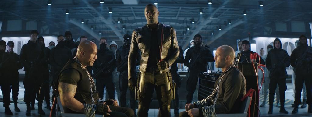 hobbs & shaw jason statham the rock idris elba