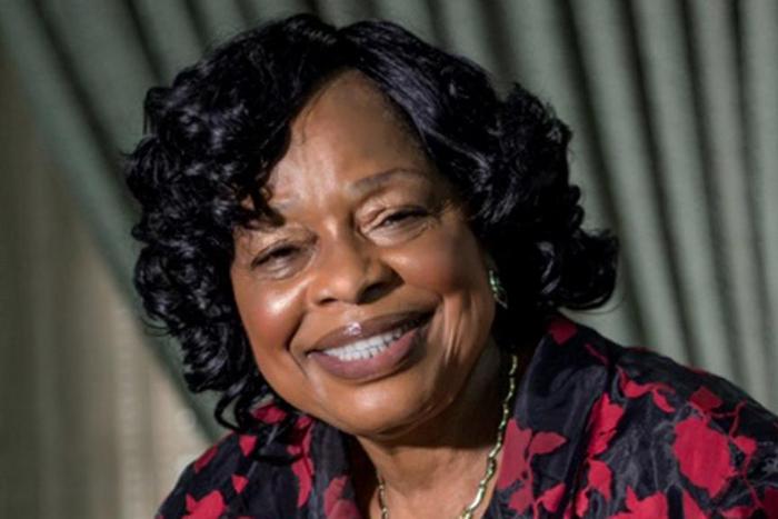 The outgoing president of Nigerian Association of Chambers of Commerce, Industry, Mines and Agriculture (NACCIMA) Mrs Alaba Lawson [Guardian]