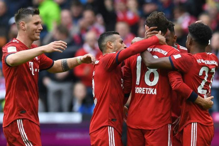 Bayern Munich went five points clear at the top of the Bundesliga with a win over Hanover
