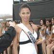 An investigation source identified the woman as Fatimih Davila, who represented her country at the Miss Universe apgeant in 2006 (pictured) and the Miss World pageant in 2008