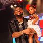 Davido and Daughter, Imade at the 30 Billion Concert