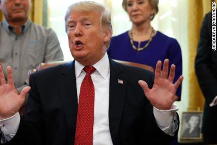 The ego maniac in the oval is 'exonerated'