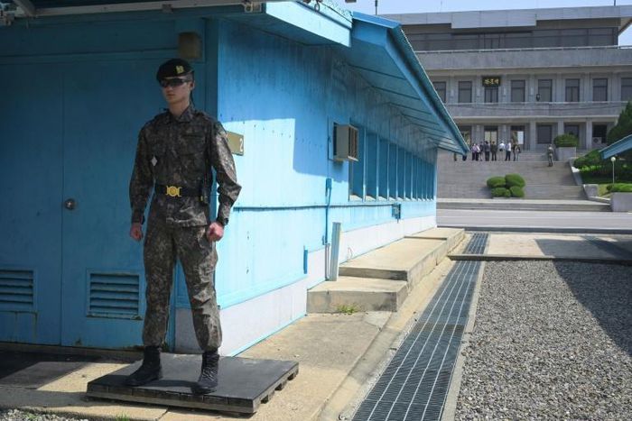 Firearms and guardposts are now removed from the designated Joint Security Area in Panmunjom