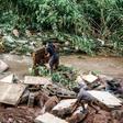 In addition to collapsed buildings and flooded roads, sewer lines were blocked and electricity pylons had toppled over