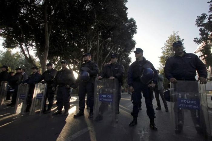 Cypriot police (pictured March 2013) are reportedly also looking into cases involving an Asian woman as well as that of a Romanian mother and her young daughter reported missing in 2016