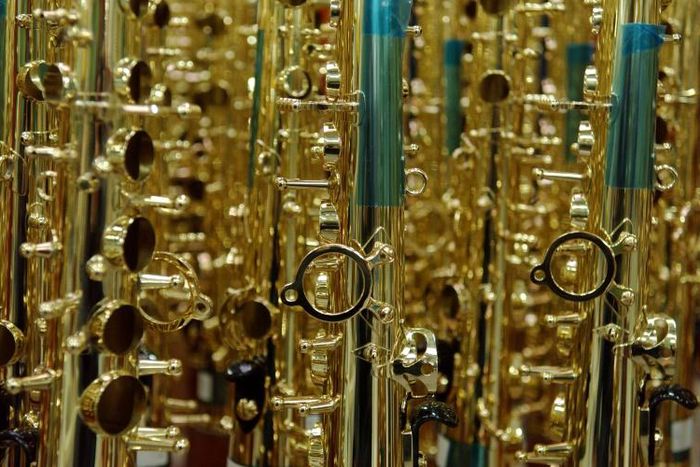 Attilio Berni said his collection of 500 saxophones, which has been exhibited at the Louvre museum in Paris, had been built up over 25 years