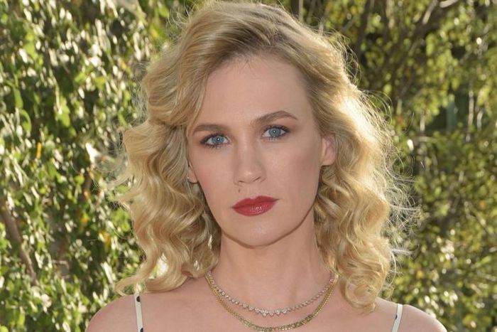 January Jones Posts No-Makeup Instagram Selfie