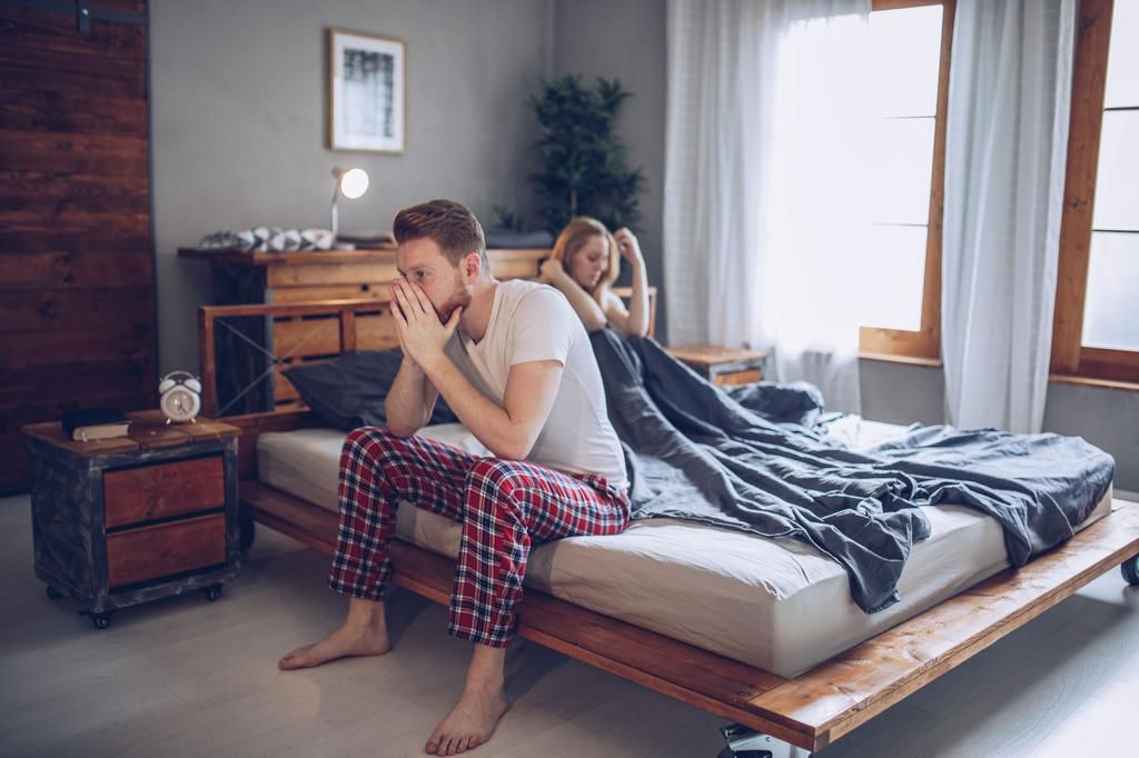 Couple having sexual problems