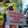 The festering diplomatic row is over tonnes of rubbish shipped to the Philippines from Canada in 2013 and 2014