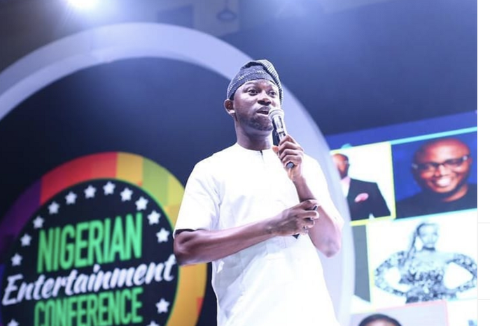 Ayeni Adekunle speaking at NECLive