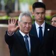 Chinese Vice Premier Liu He arrives at the the Office of the United States Trade Representative for negotiations on a trade deal