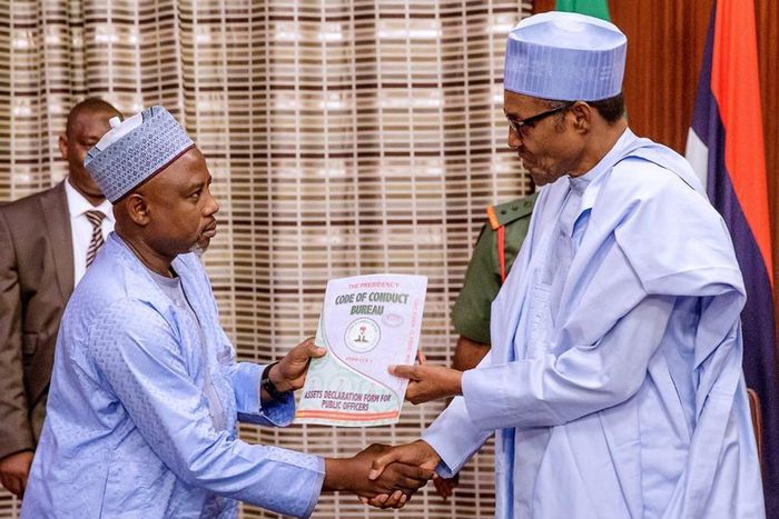 The moment President Buhari gets assets form, asks CCB to keep it safe from his opponents (PUNCH)
