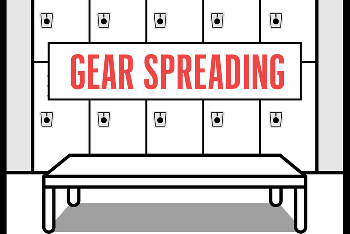 Gear Spreading is a Locker Room Epidemic