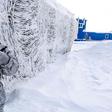 A guard at the Russian military base on Kotelny island, beyond the Artic circle, illustrates Russia's interest in the strategic region
