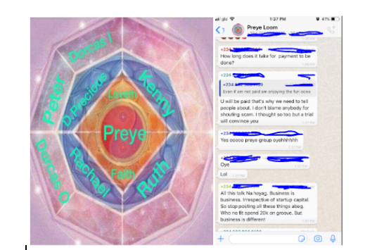 A screenshot of Loom WhatsApp group (Pulse)