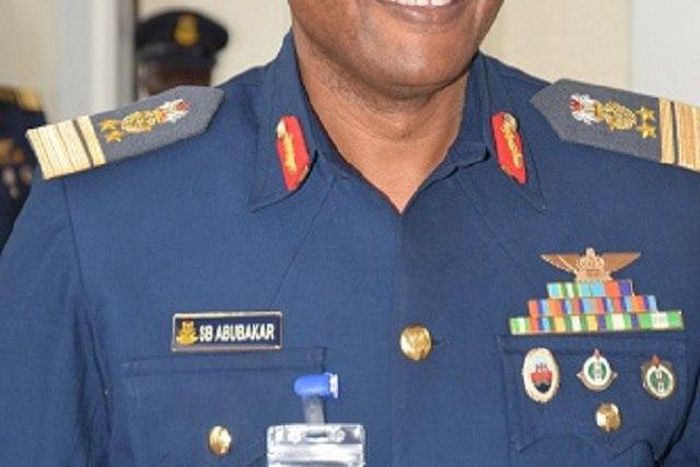 The Chief of Air Staff, Air Marshal Sadique Abubakar
