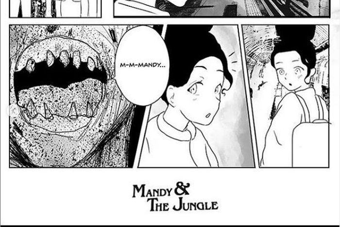 Album art for 'Mandy and The Jungle' by Santi. (Instagram/CruelSantino)