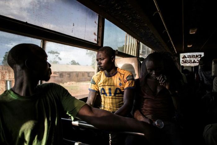 Authorities said 554 people had arrived since the start of the month, joining around 100,000 refugees in DR Congo's Uele and Ituri provinces