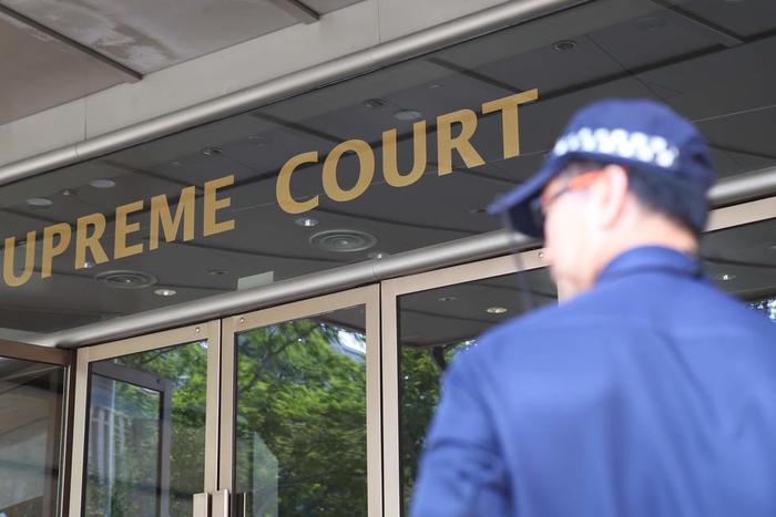 A Supreme Court main entrance for illustrative use only (Today)