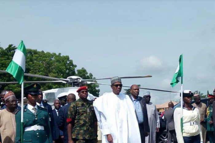 President Muhammadu Buhari in Ogun state to commission some projects (Punch)