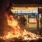 Ray Wong and Alan Li are wanted for riot charges relating to Lunar New Year clashes in February 2016, when protesters hurled bricks torn up from pavements and set rubbish alight in the commercial district of Mong Kok