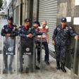 Venezuelan police block access to the legislature in Caracas as opposition lawmakers accuse the regime of 'intimidation'