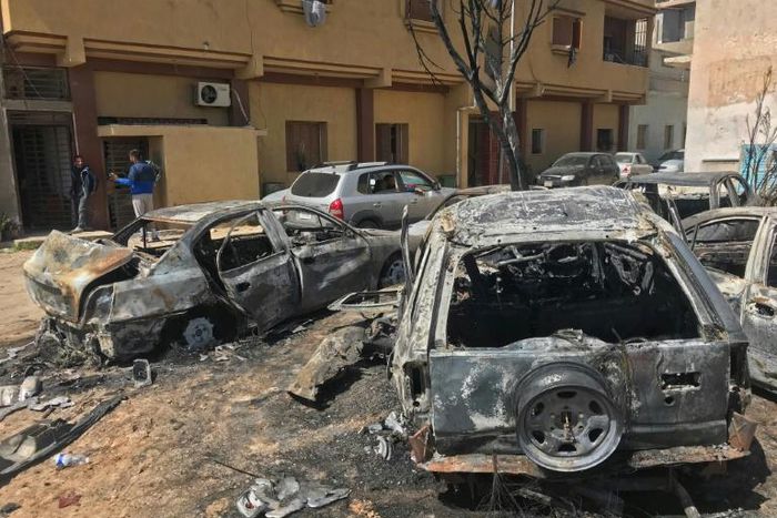 Air strikes on Tripoli have left several dead since Khalifa Haftar's offensive began on April 4, 2019
