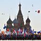 Thousands of Communists demonstrated in Moscow and across Russia on May Day, waving red flags, in celebrations harking back to the Soviet-era