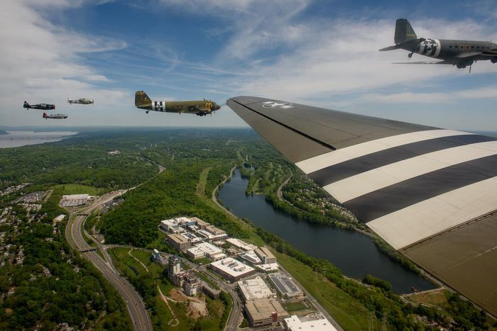 D-Day Squadron Takes to the Skies, 75 Years Later