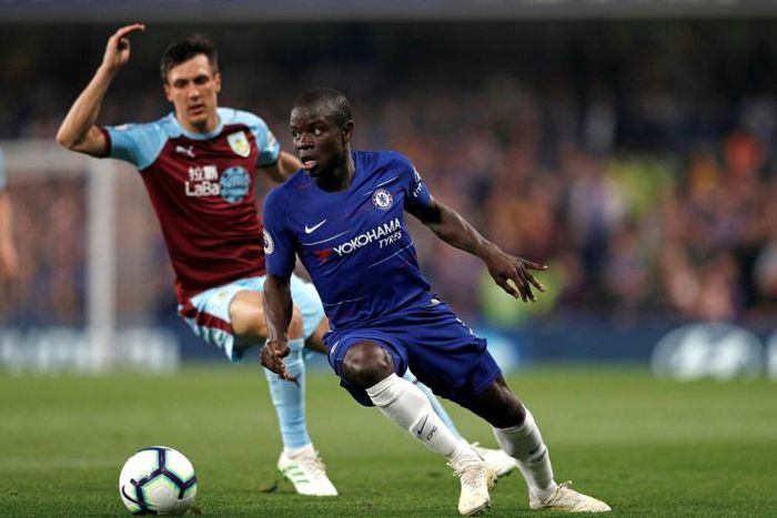 Chelsea's N'Golo Kante scored in their draw with Burnley